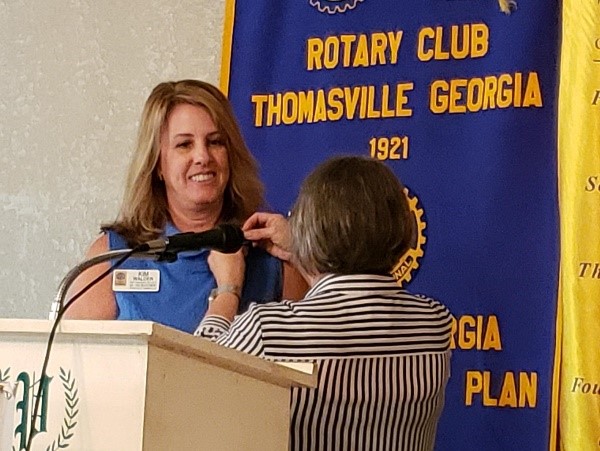 Kim Walden, Rotary Club of Thomasville President 2019-20