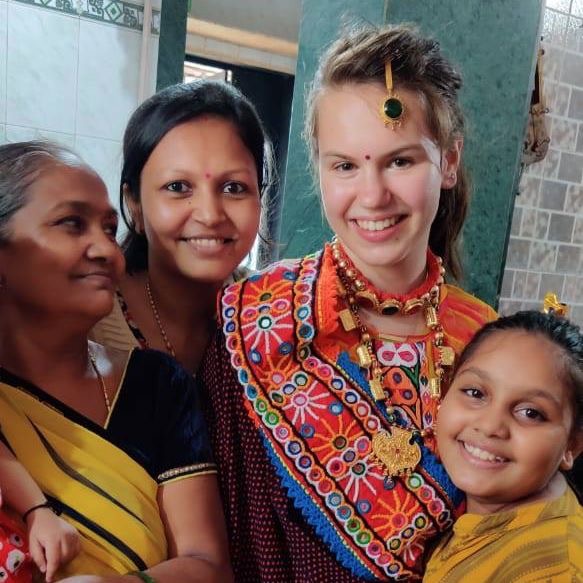 Molly Ann arrives in Mumbai, India