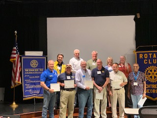 Four photos from top to bottom, our Peachtree City RLI participants in a Graduate Class and sections 1, 2 and 3