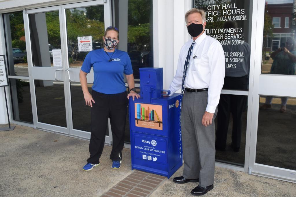 Little Free Library lands at City Hall